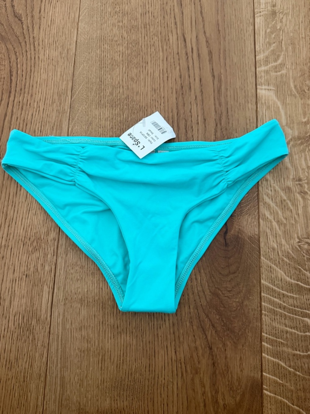 L-Space  NWT Turquoise Bikini Bottom - Full cut low rise